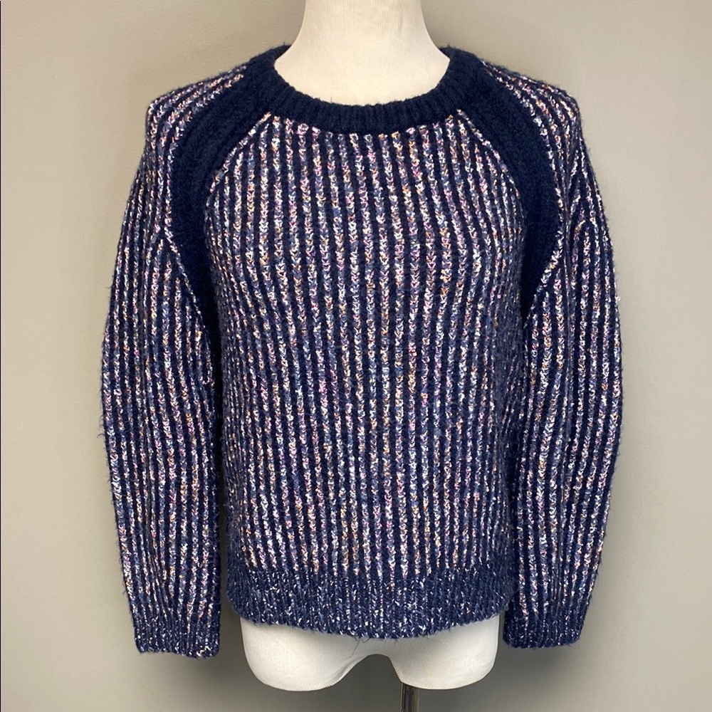 J. Crew Multicolor Knit Sweater